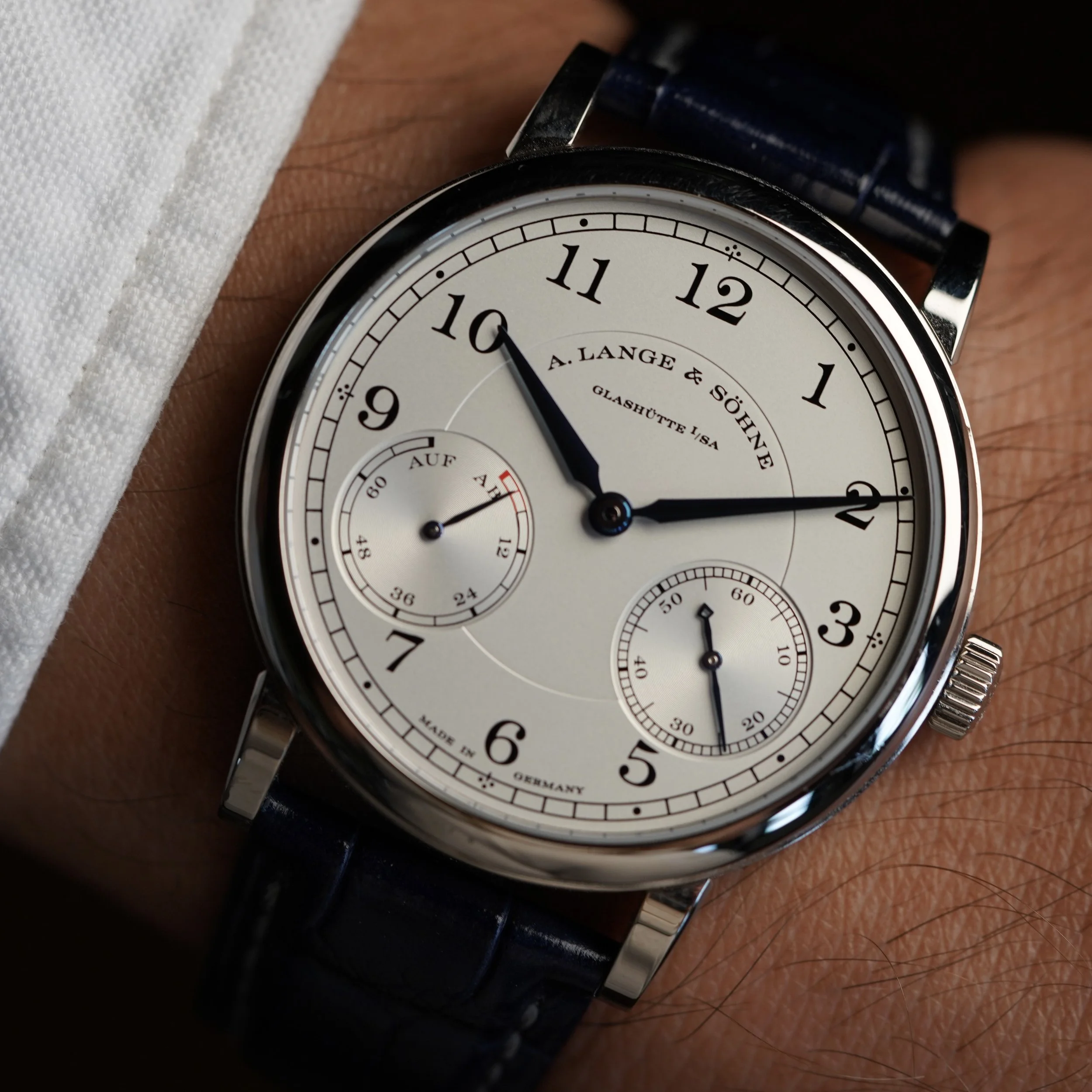 ファィドウ63 A. Lange & Söhne 1815 Reference 234.026 Up/Down in WG Full Set